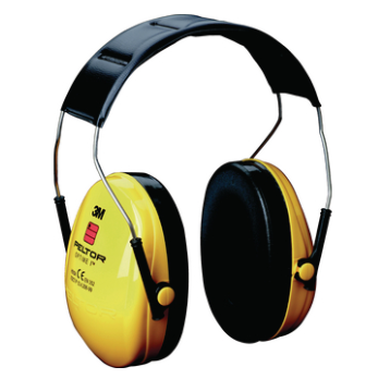 H510A - Peltor Adulte Optime I Headband Earmuffs 27 dB jaune, 3M